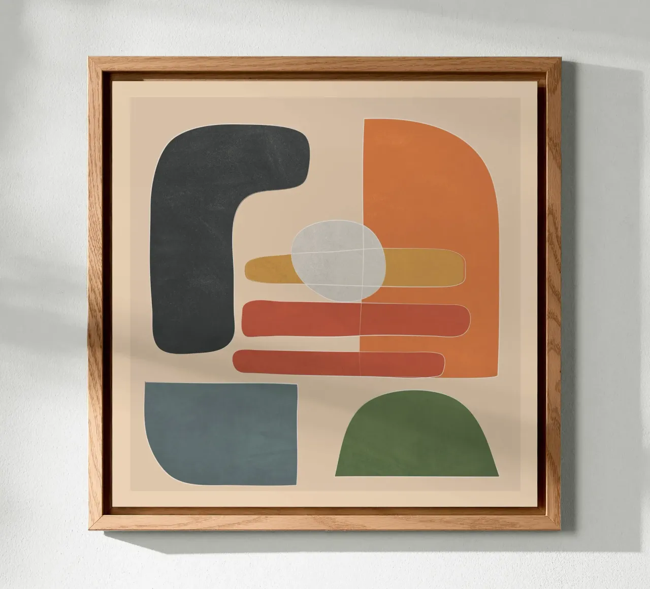 Modern Abstract Art I alluminio dibond da cityart