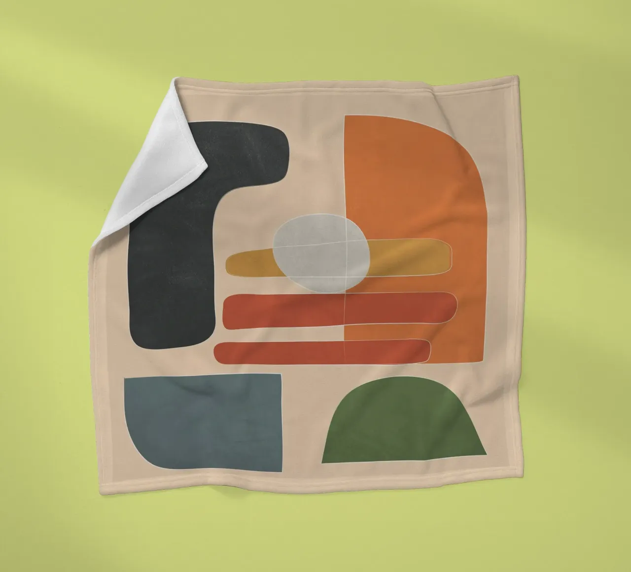 Modern Abstract Art I coperta in pile da cityart