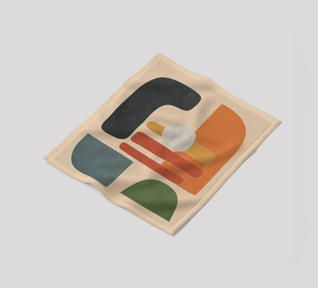 Modern Abstract Art I coperta in pile da cityart