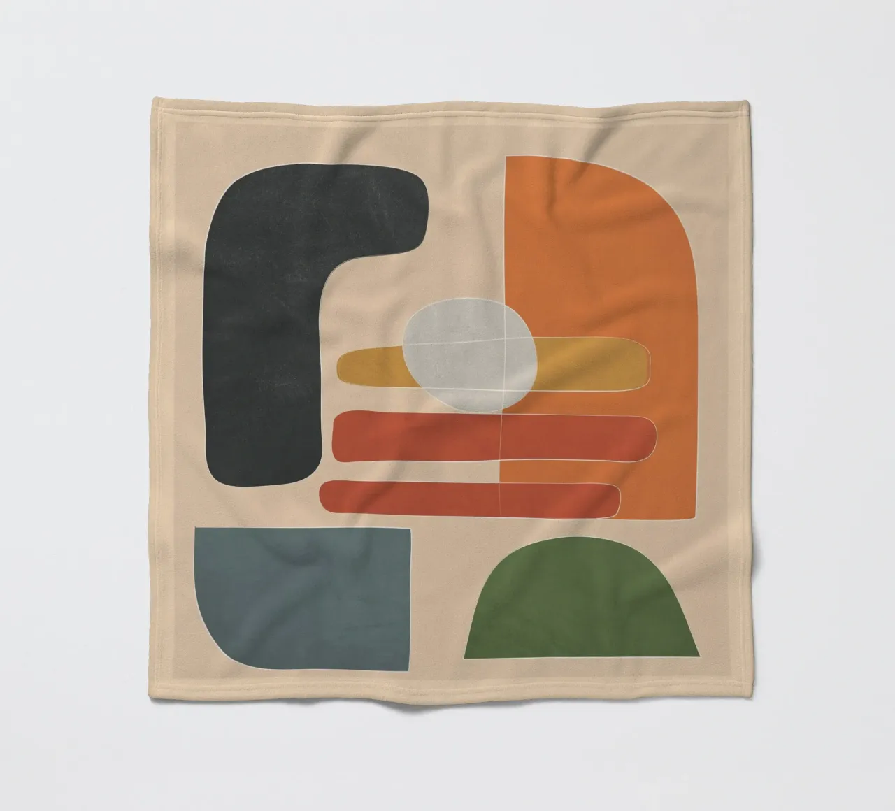 Modern Abstract Art I coperta in pile da cityart