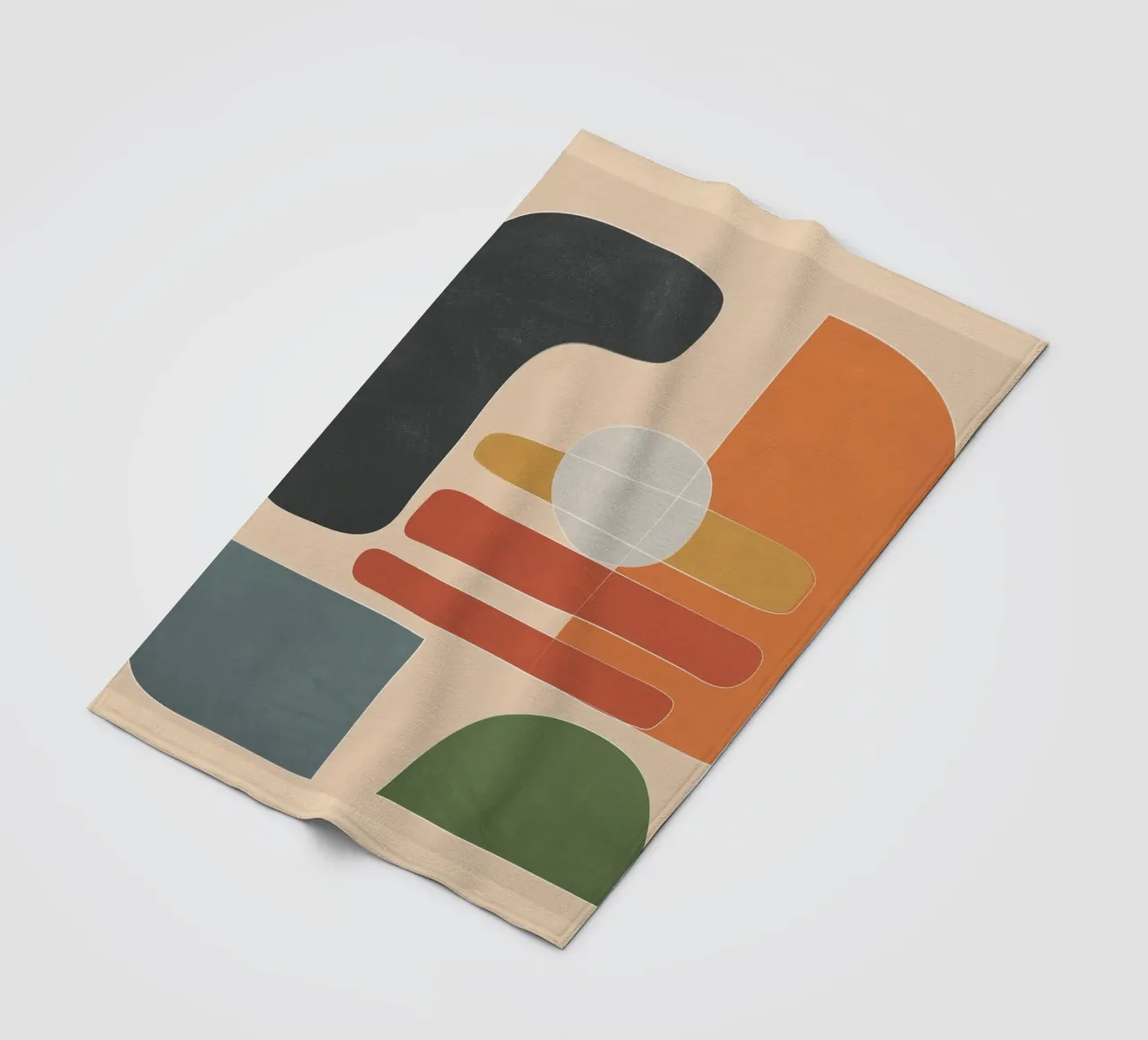Modern Abstract Art I coperta in pile da cityart