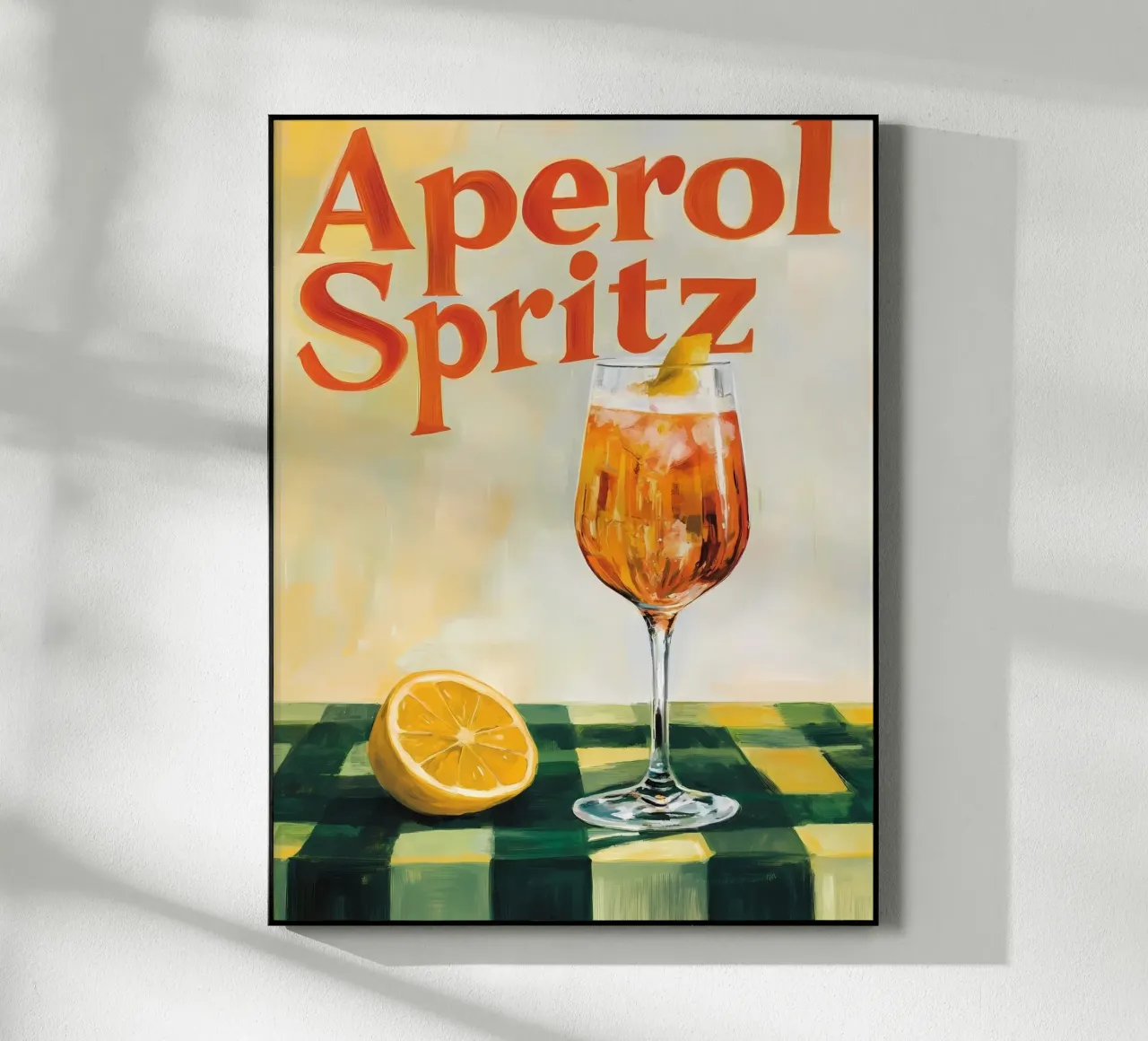Aperol Spritz plexiglass da IamHomeStudio