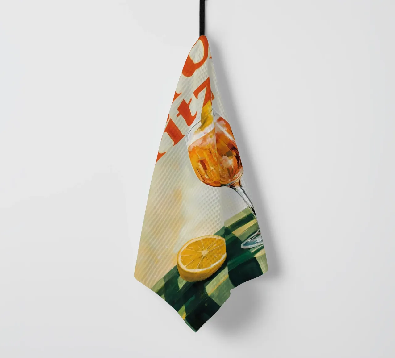 Aperol Spritz canovaccio da cucina da IamHomeStudio
