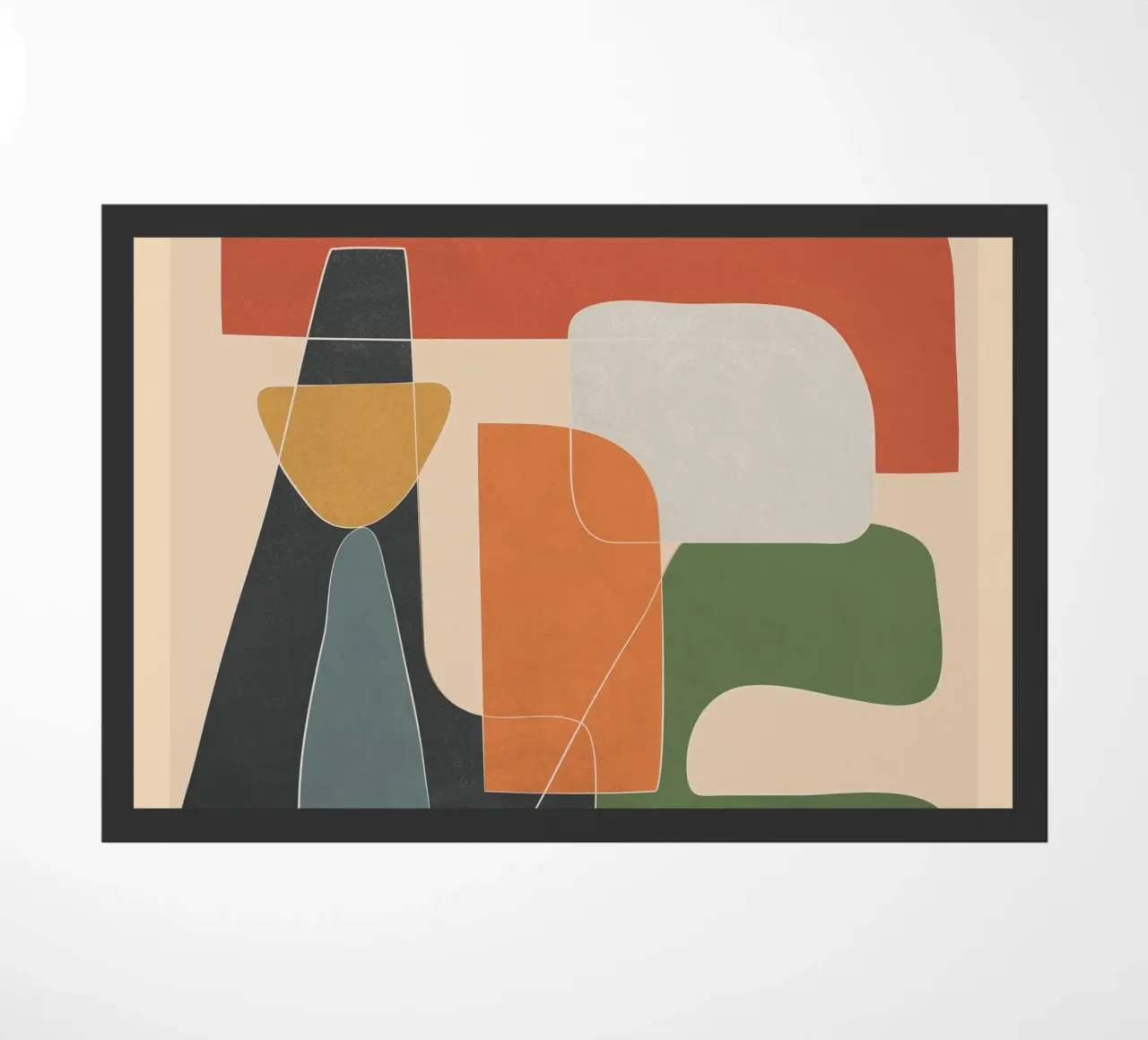 Modern Abstract Art II zerbino da cityart