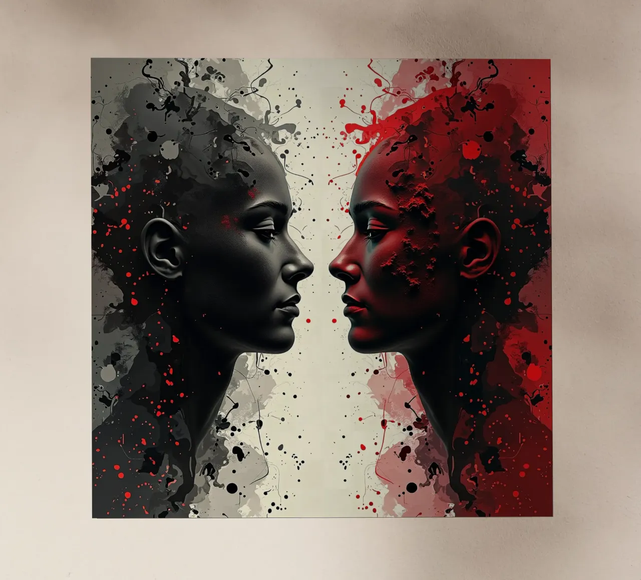 Immagine_specchio_rosso_7 pellicola backlit da AI-Portraits by LK