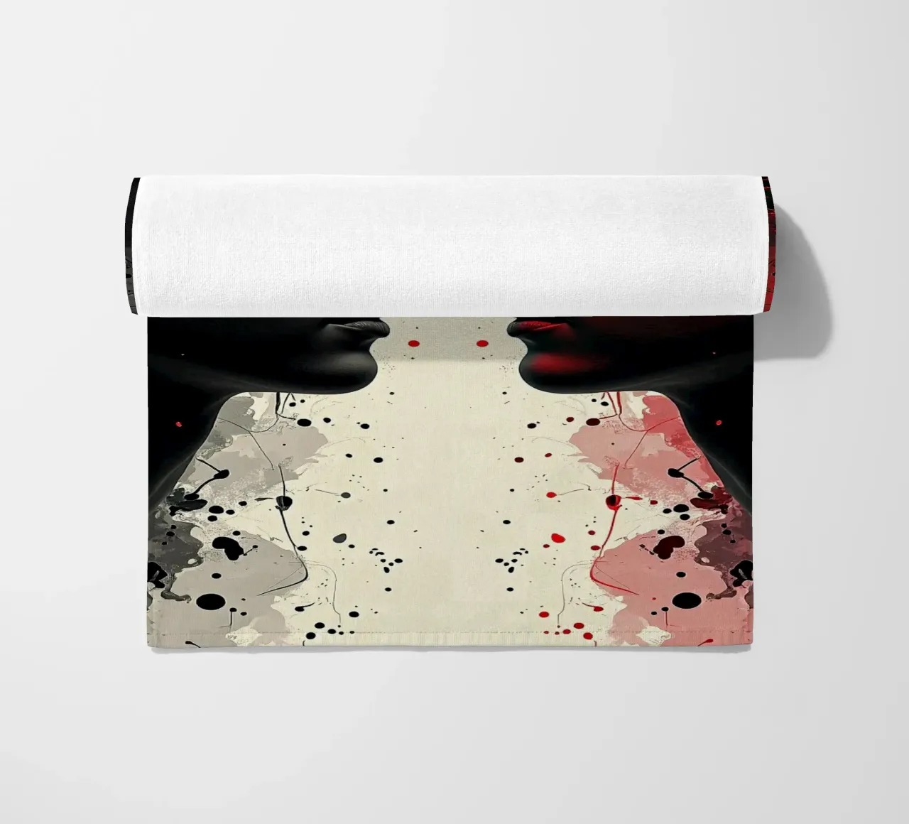 Immagine_specchio_rosso_7 telo mare da AI-Portraits by LK