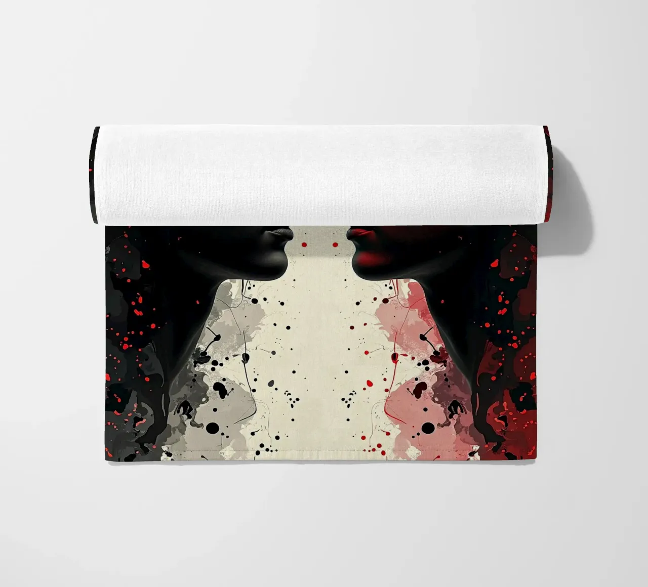 Immagine_specchio_rosso_7 telo mare da AI-Portraits by LK