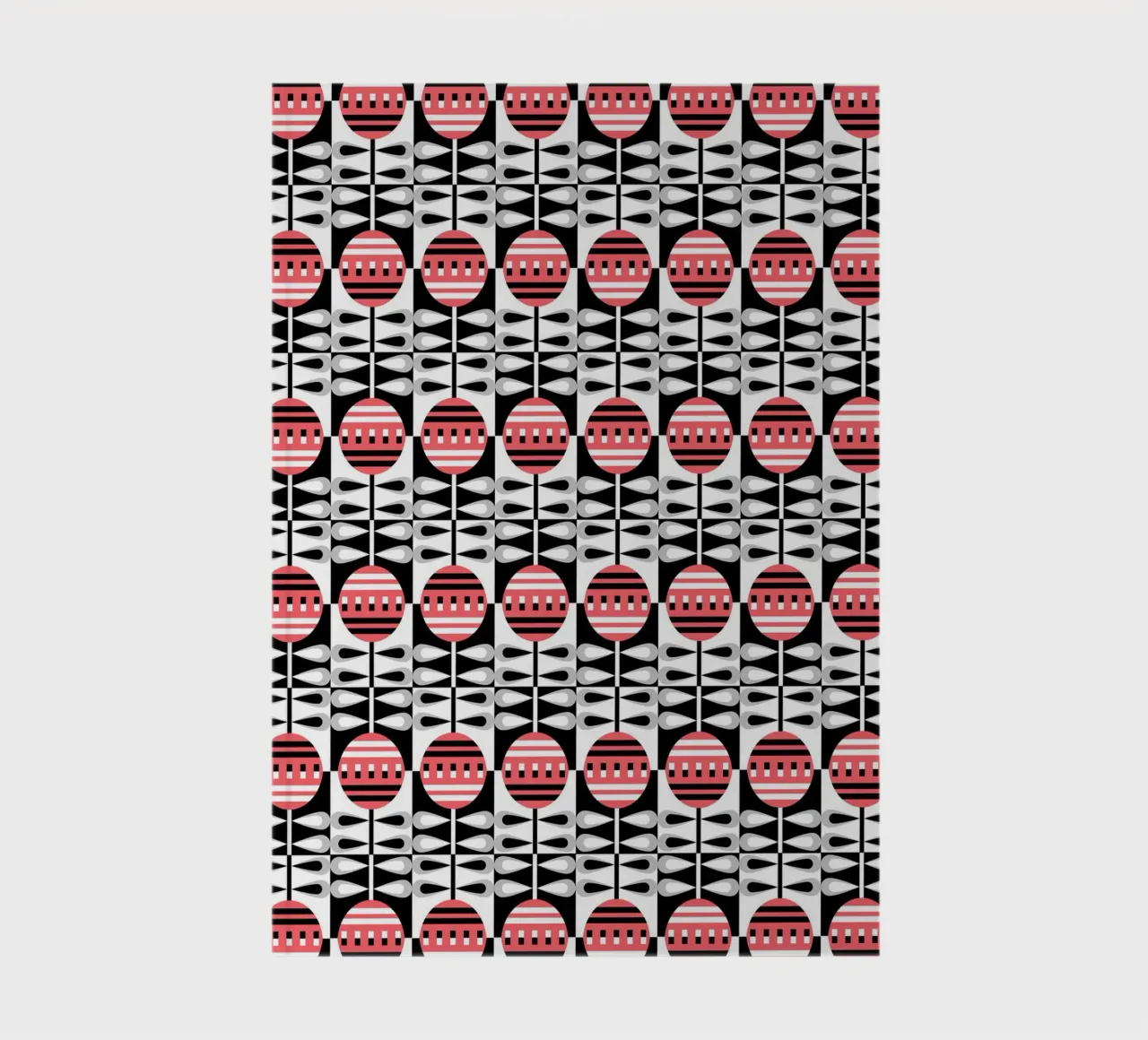Repetitive pattern 36 notebook by Little Dean