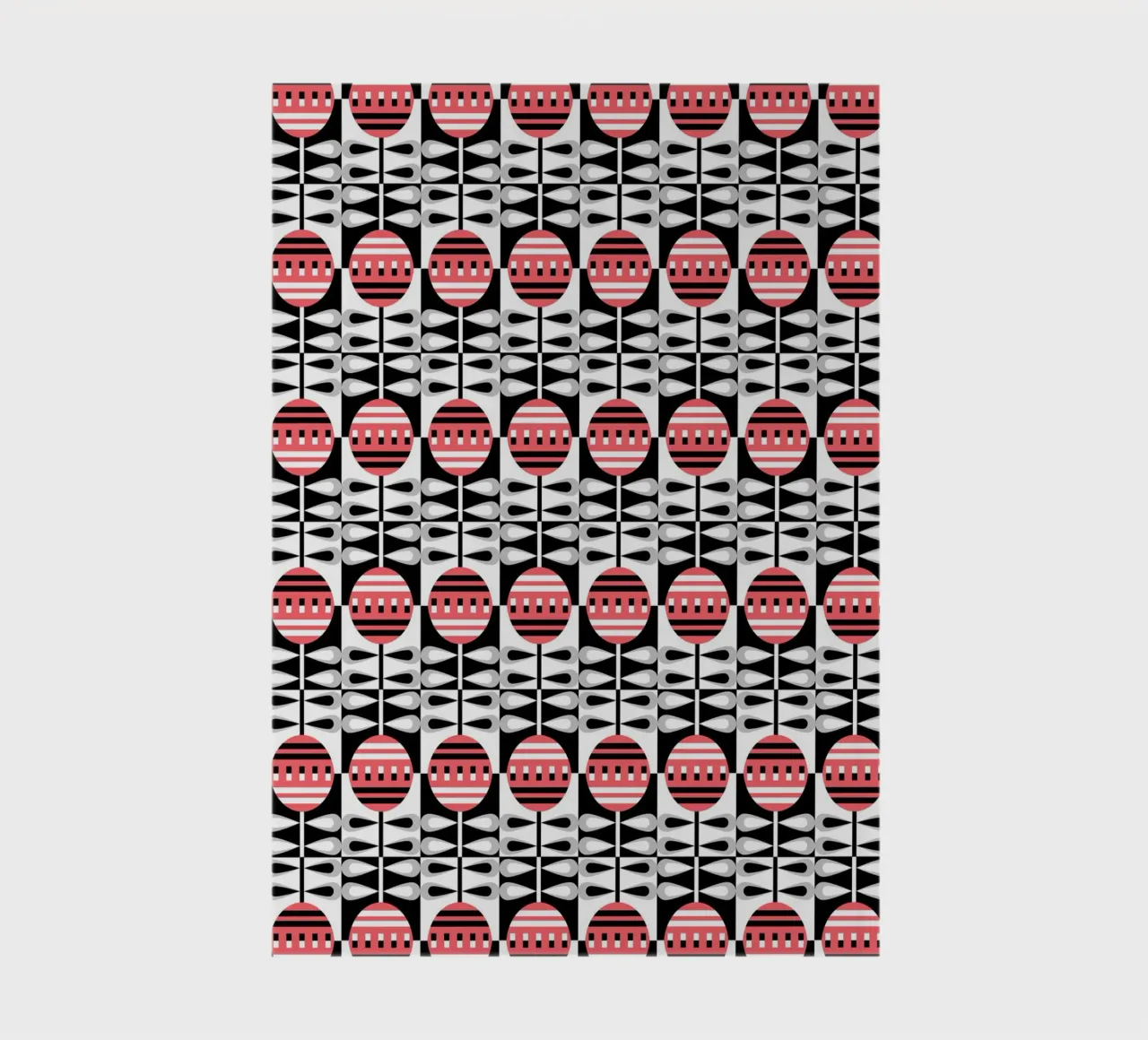 Repetitive pattern 36 notebook by Little Dean