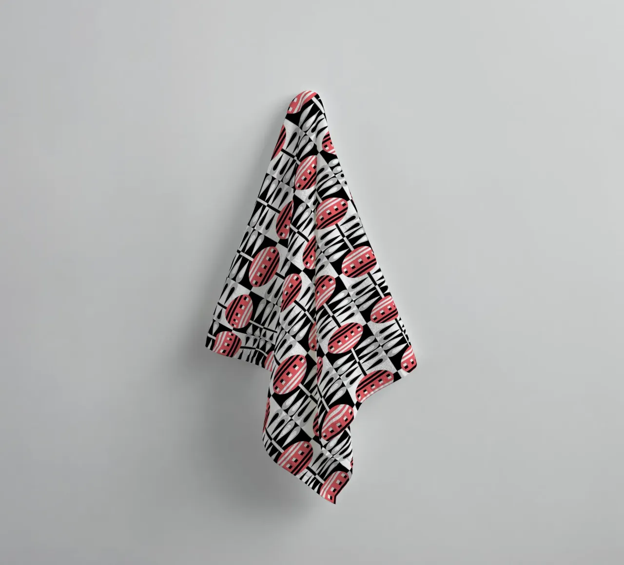 Repetitive pattern 36 towel by Little Dean