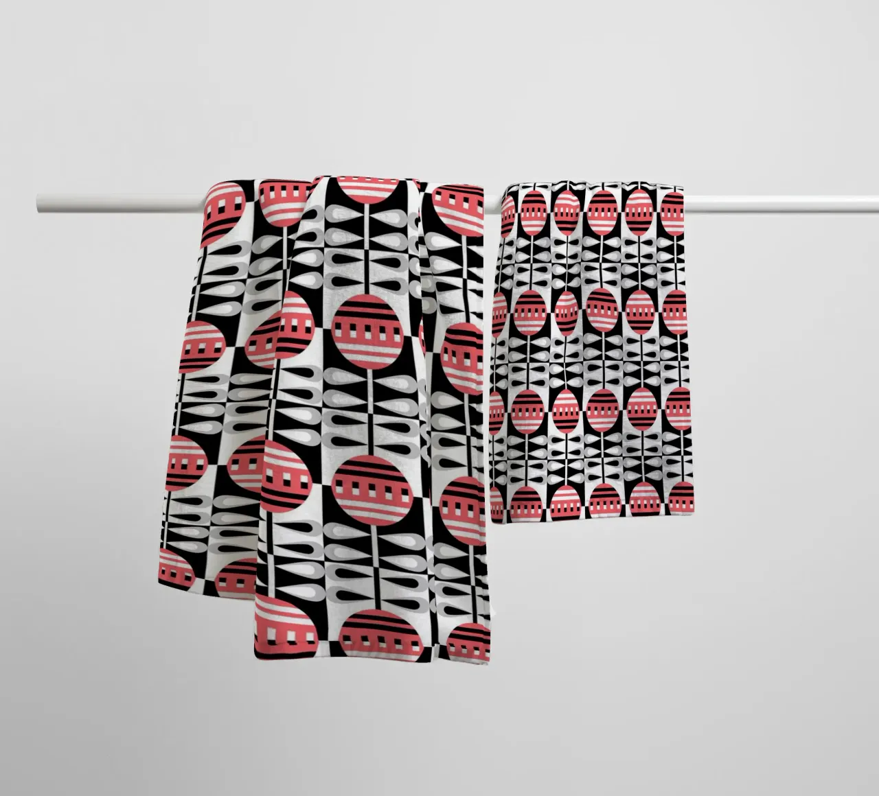 Repetitive pattern 36 towel by Little Dean