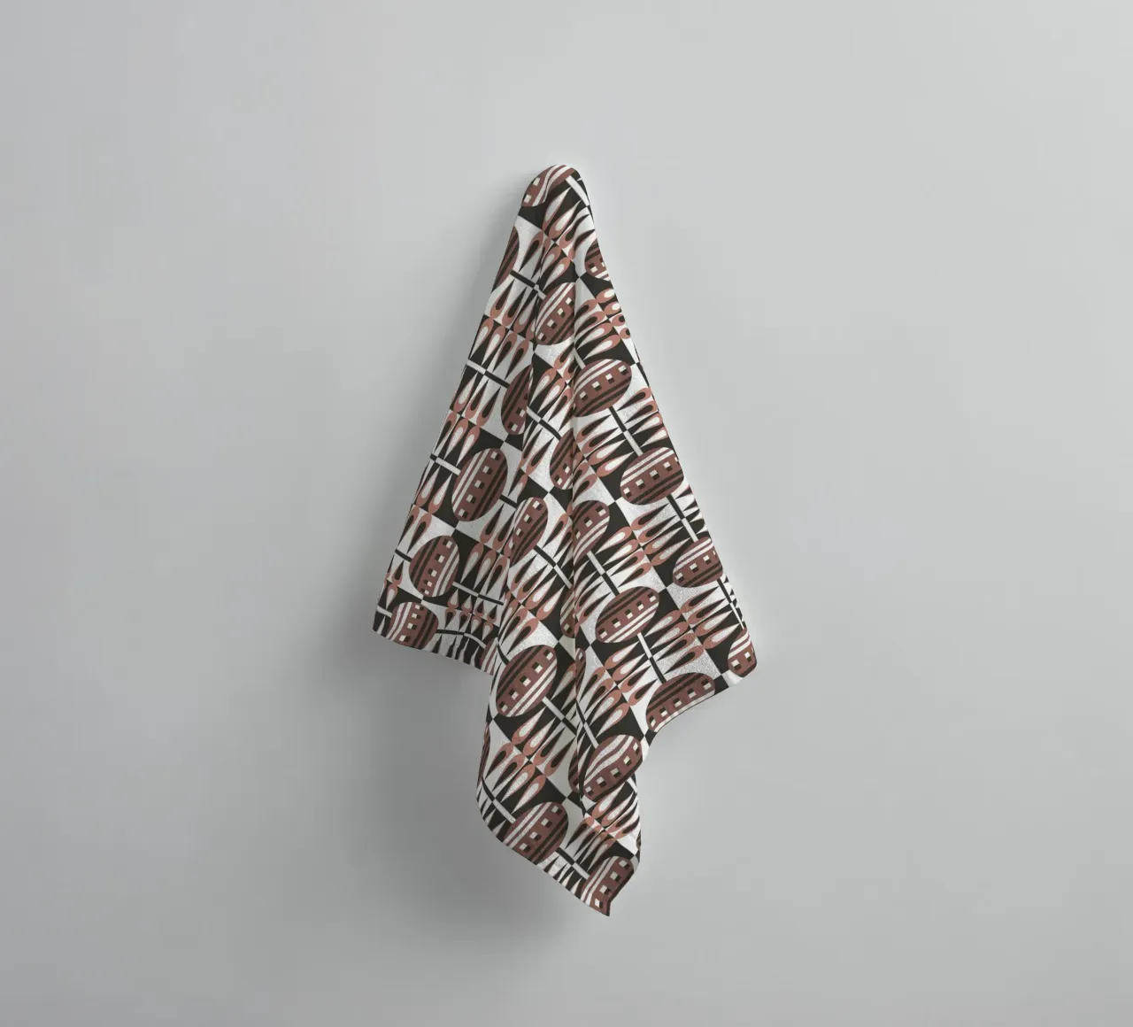 Repetitive pattern 37 towel by Little Dean