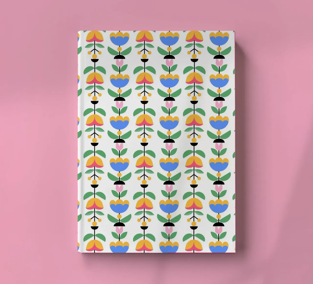 Repetitive pattern 39 notebook by Little Dean