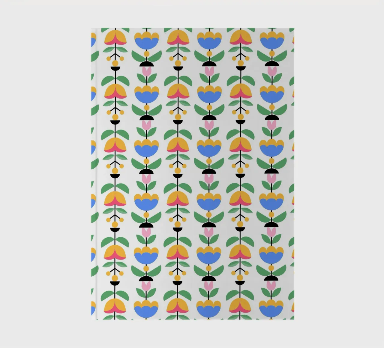 Repetitive pattern 39 notebook by Little Dean