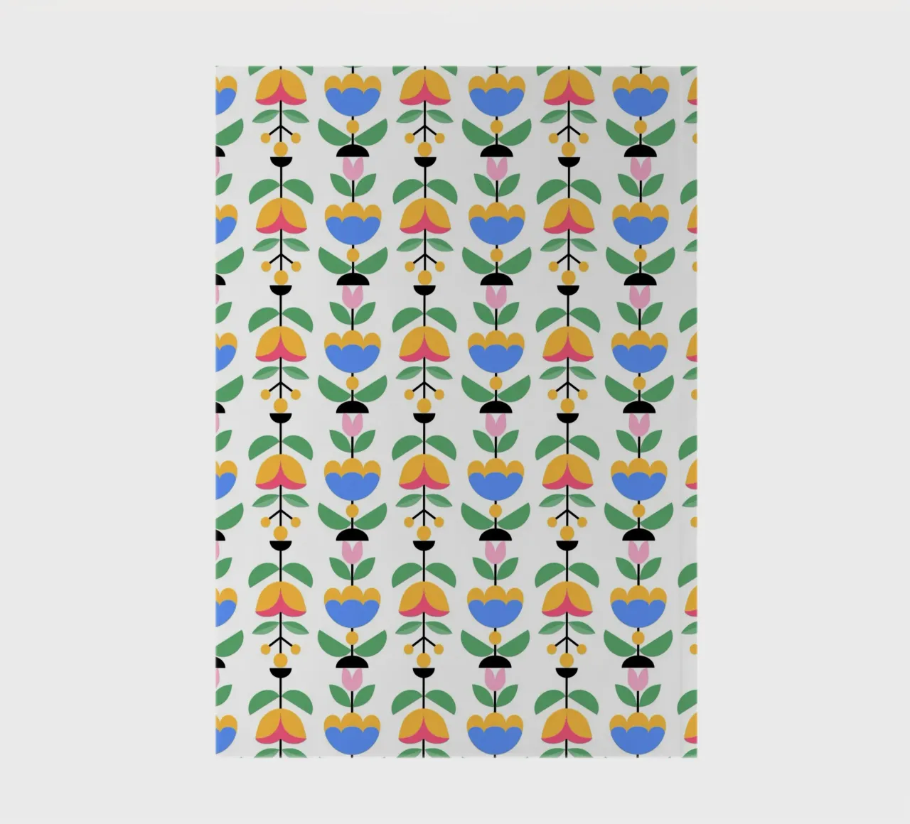 Repetitive pattern 39 notebook by Little Dean
