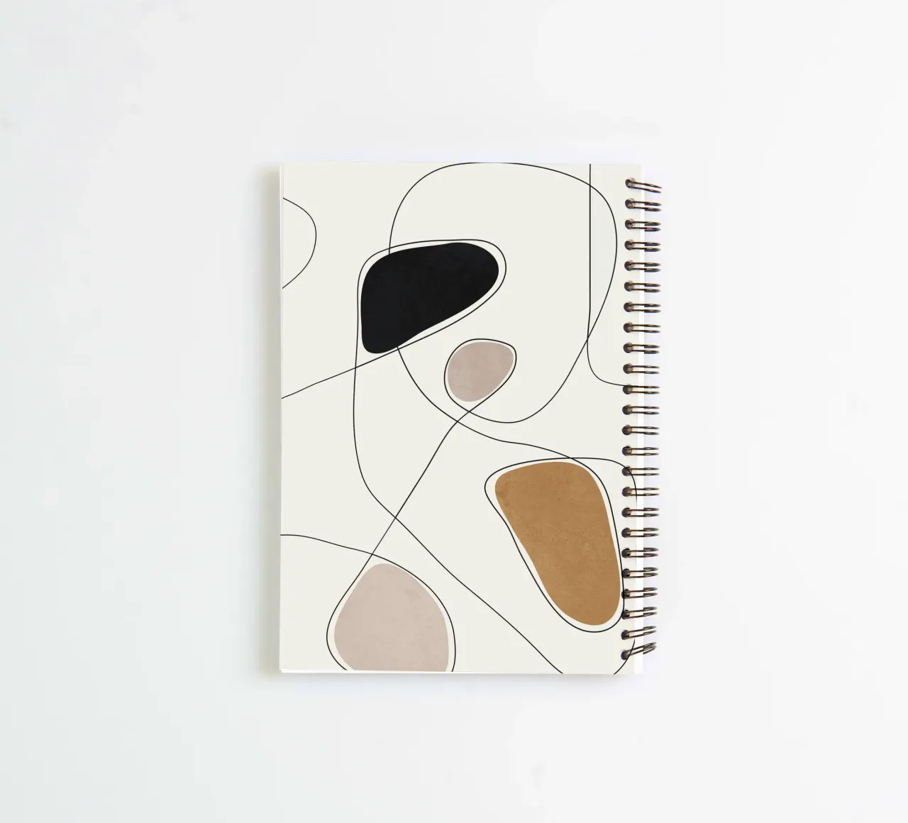 Thin Flow I spiral notebook by Flow Line