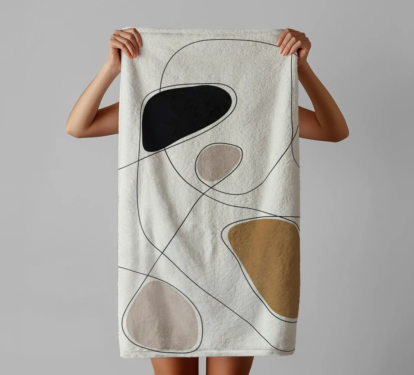 Thin Flow I badhanddoek van Flow Line