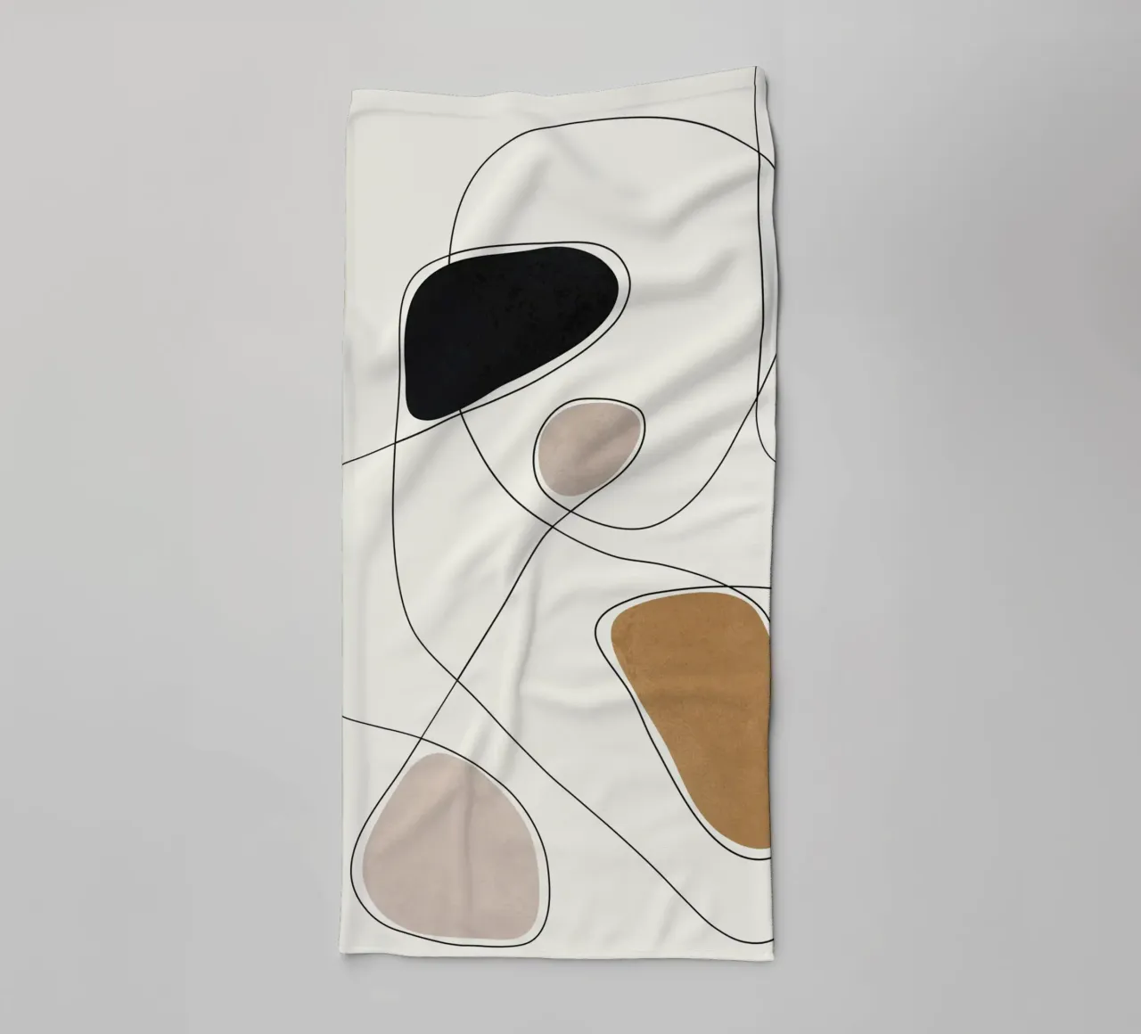 Thin Flow I towel by Flow Line