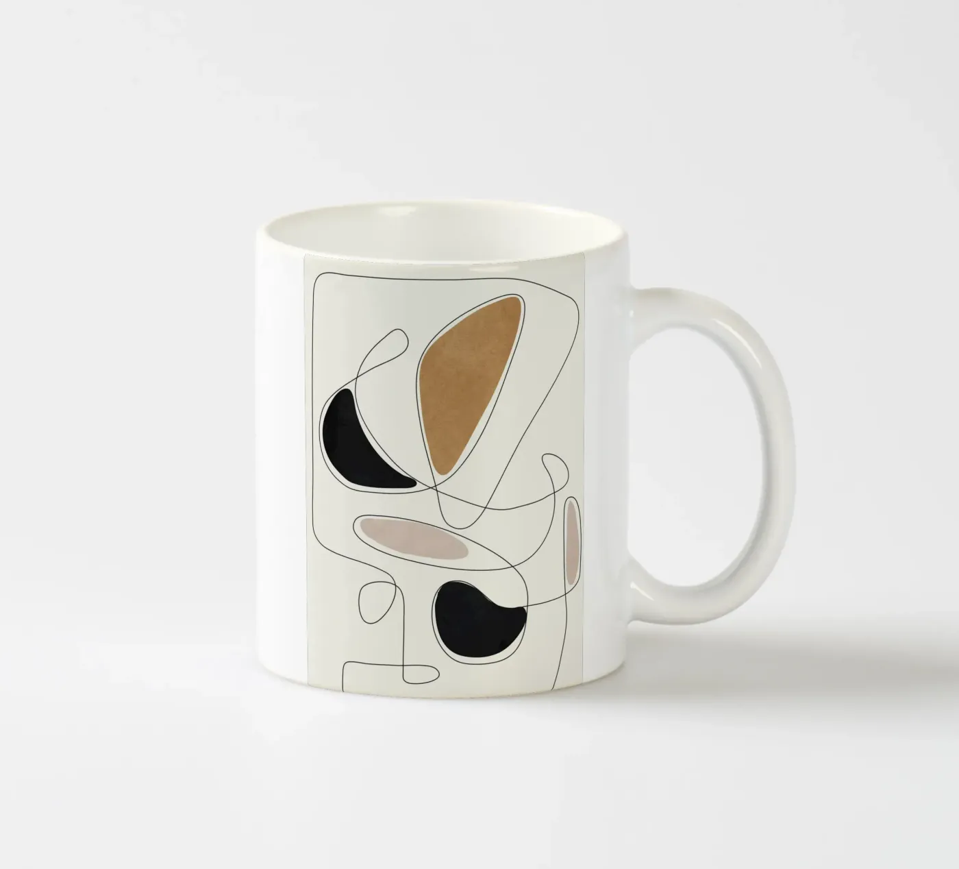 Thin Flow III ceramic mug by Flow Line