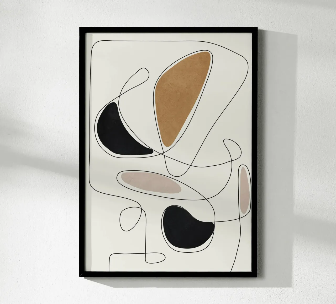 Thin Flow III poster con telaio in plastica da Flow Line