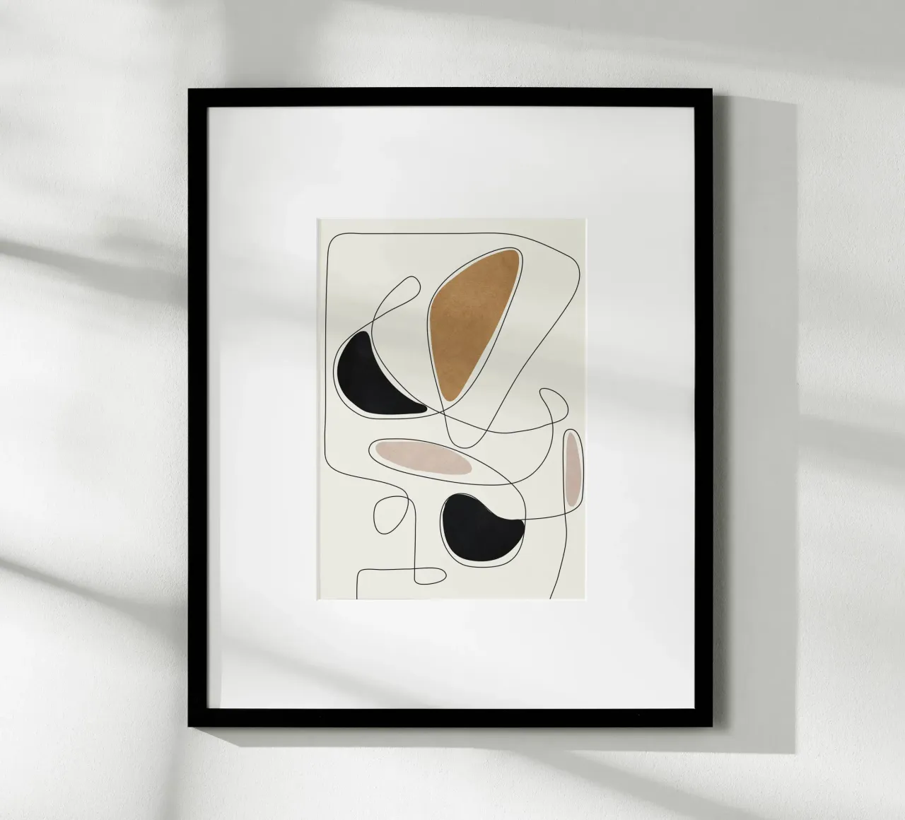 Thin Flow III poster con telaio in plastica da Flow Line
