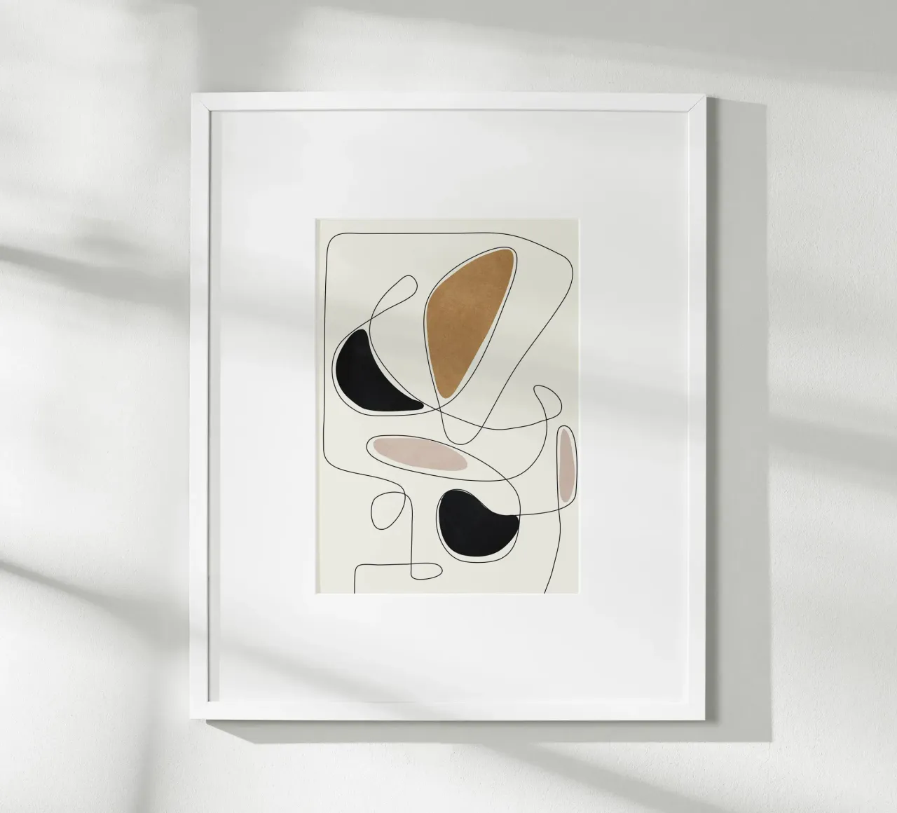 Thin Flow III poster con telaio in plastica da Flow Line