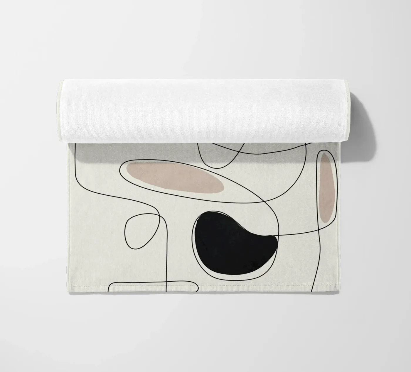 Thin Flow III beach towel by Flow Line