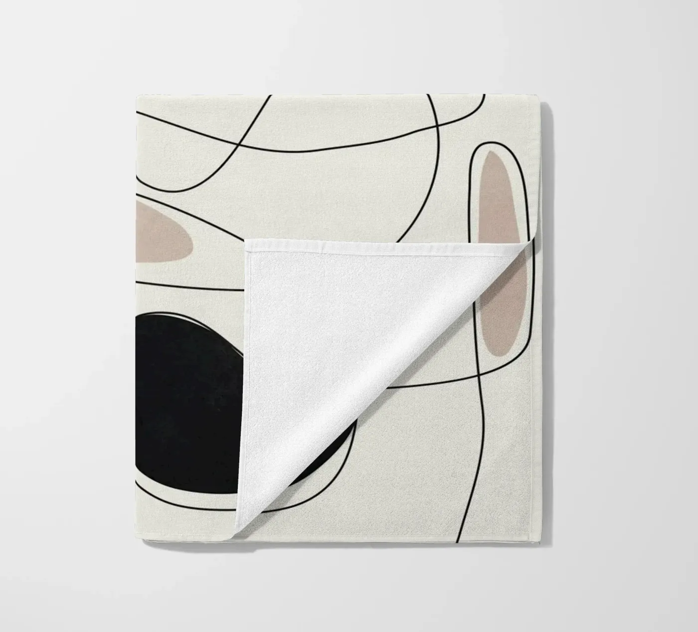 Thin Flow III beach towel by Flow Line