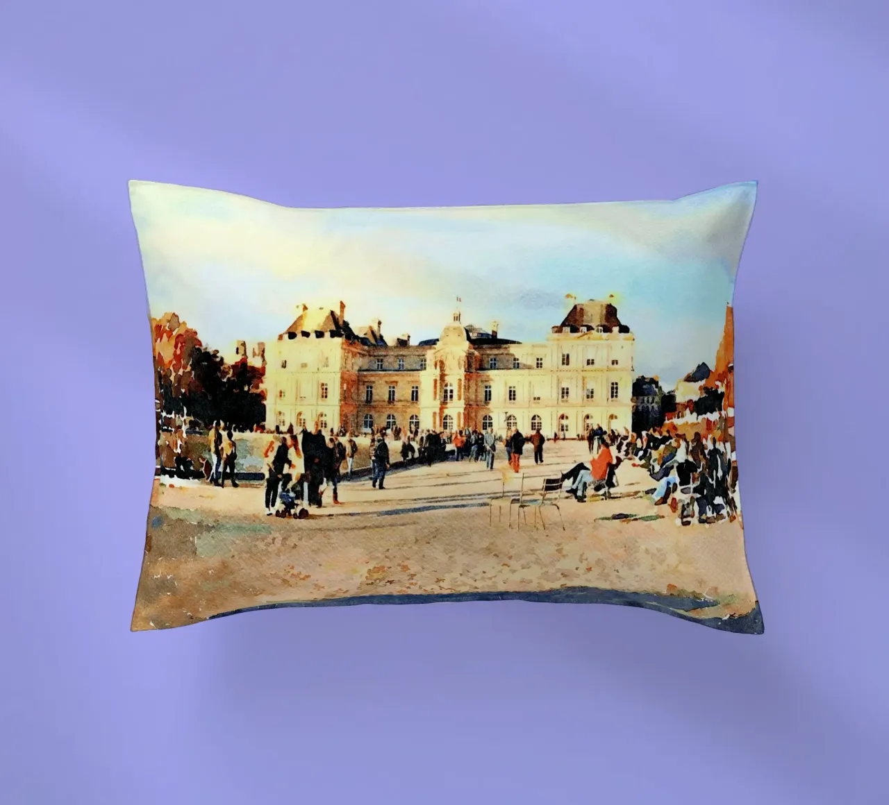 A Parigi cuscino da Massimo Frascogna