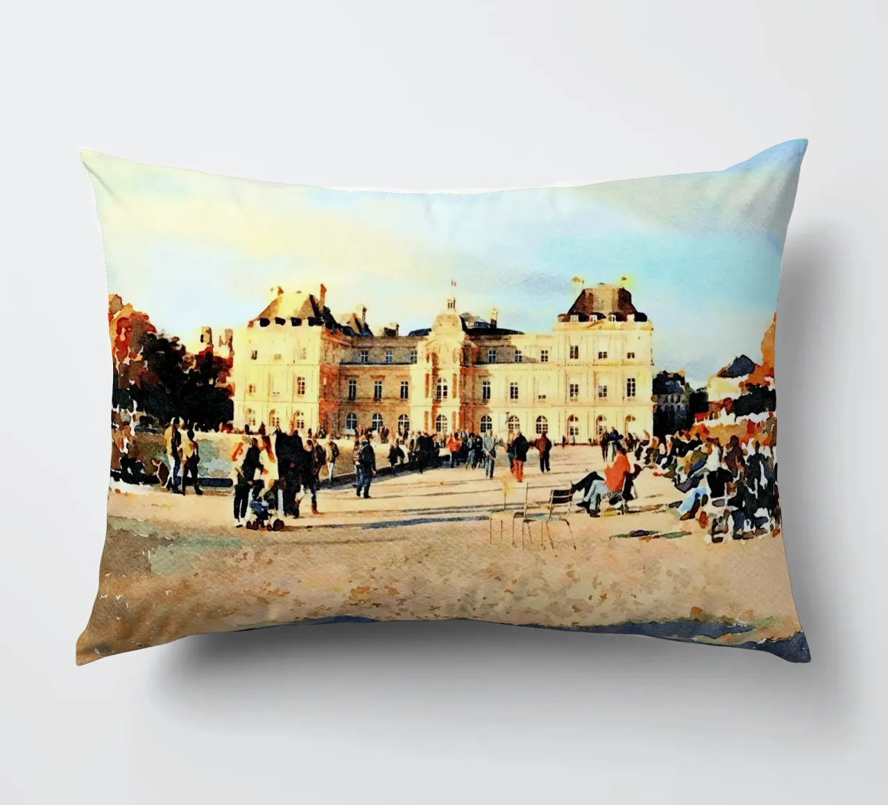 A Parigi cuscino da Massimo Frascogna