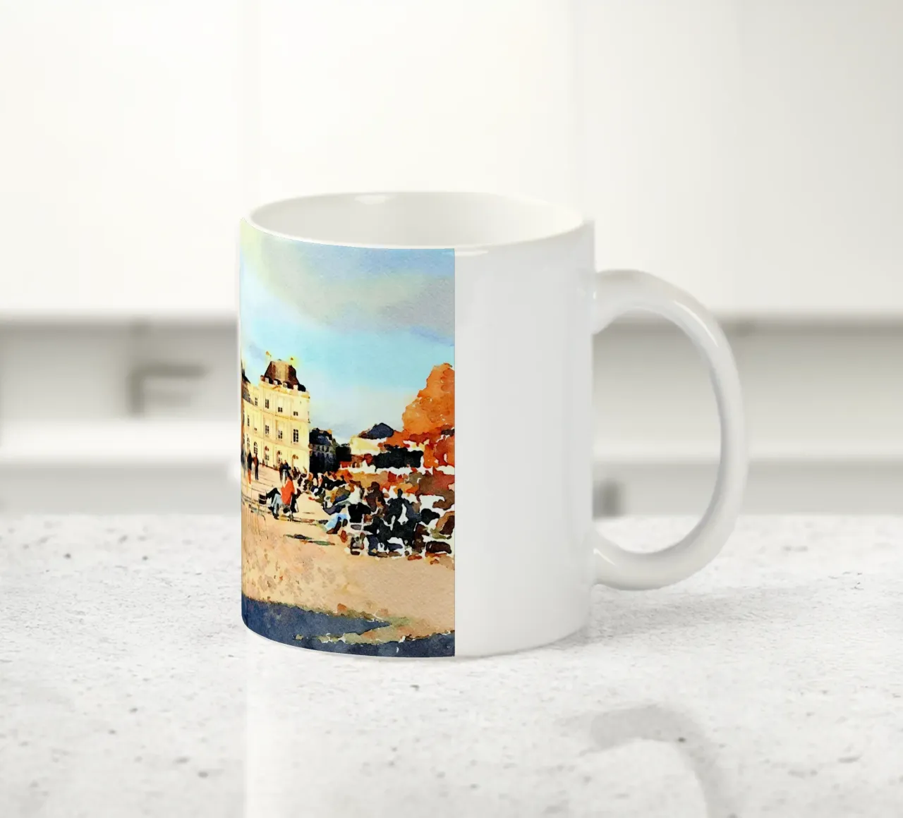 A Parigi tazza in ceramica da Massimo Frascogna