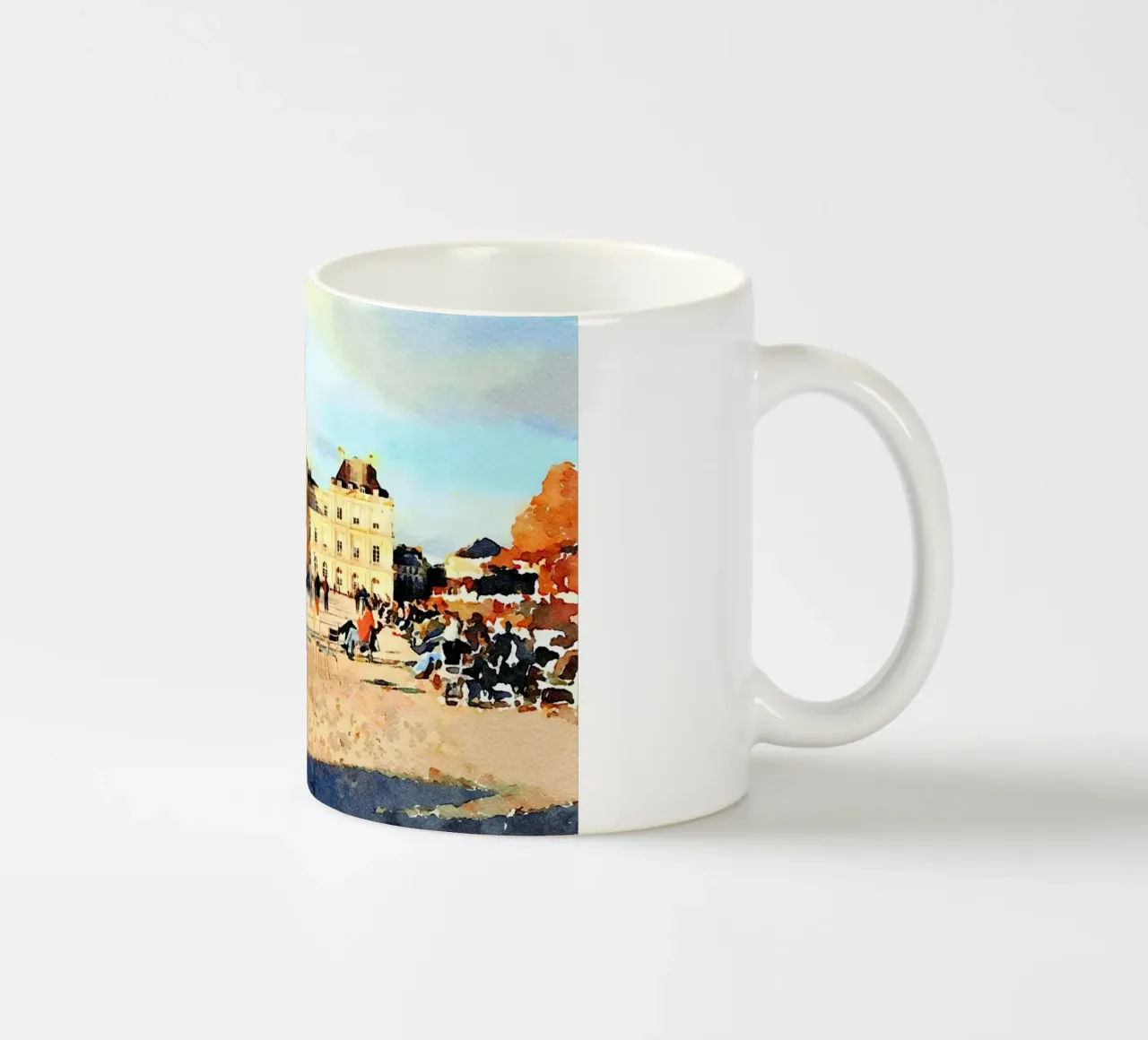 A Parigi tazza in ceramica da Massimo Frascogna