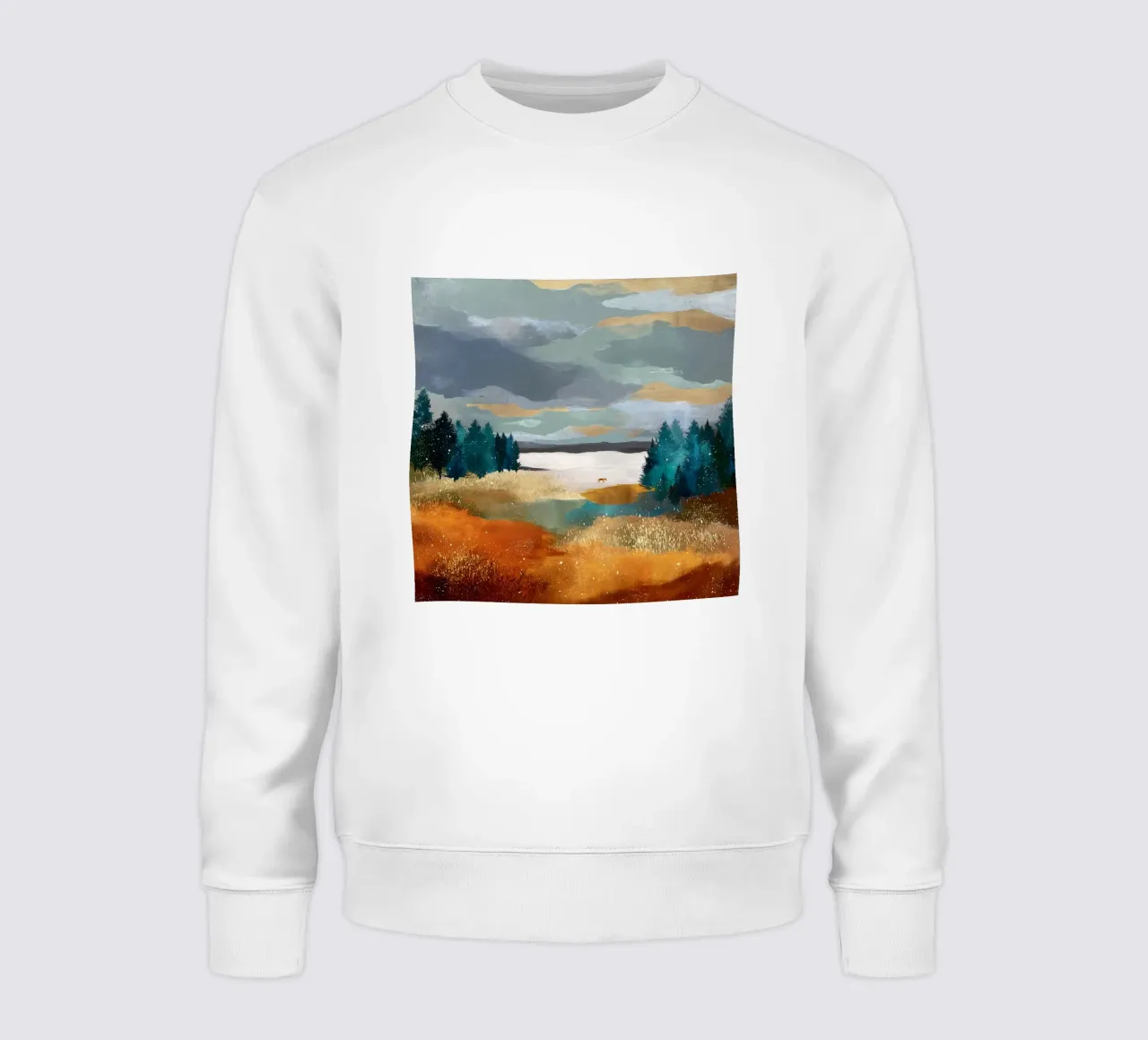 Between Pines and Clouds sweatshirt van Dune