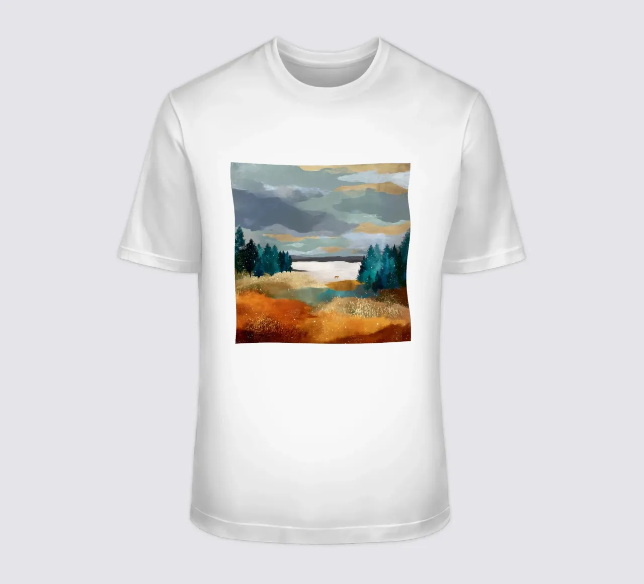 Between Pines and Clouds t-shirt da Dune