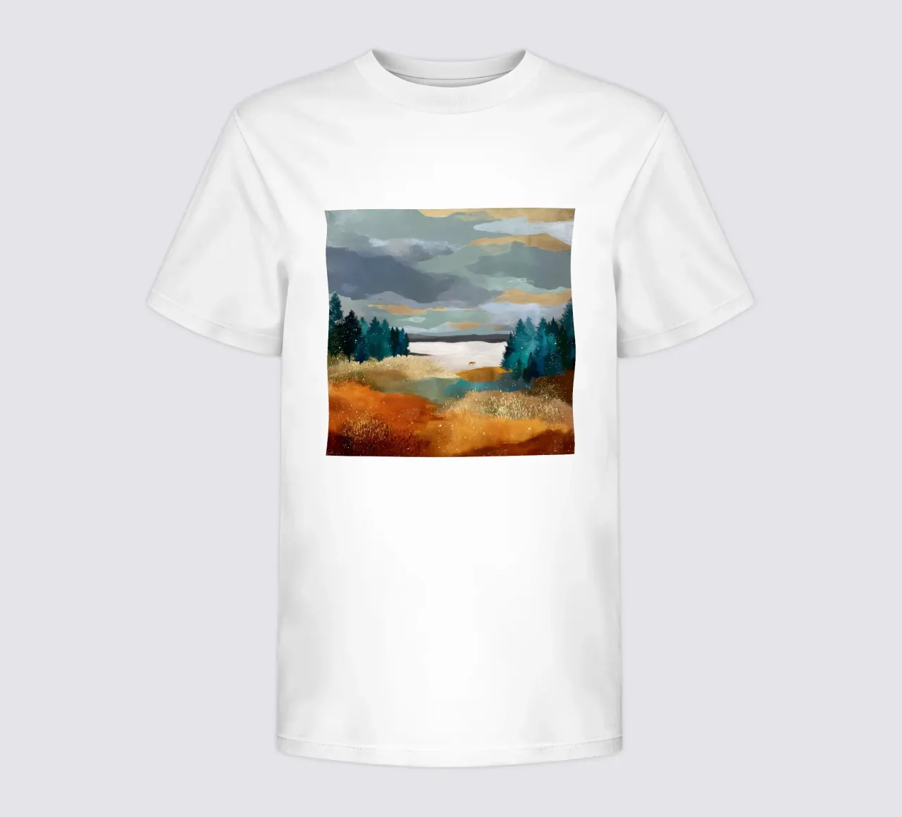 Between Pines and Clouds t-shirt bambini da Dune