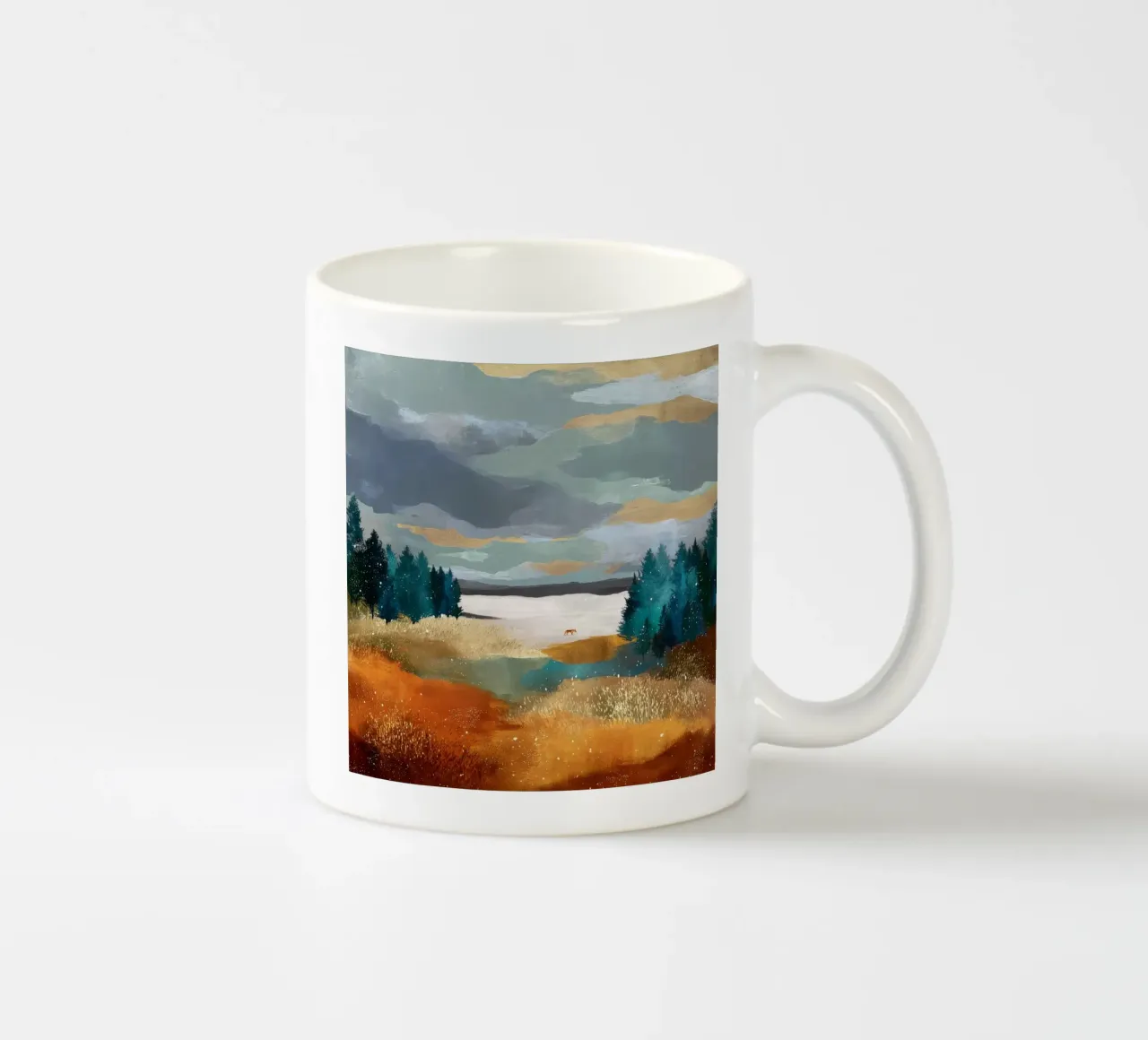 Between Pines and Clouds tazza in ceramica da Dune