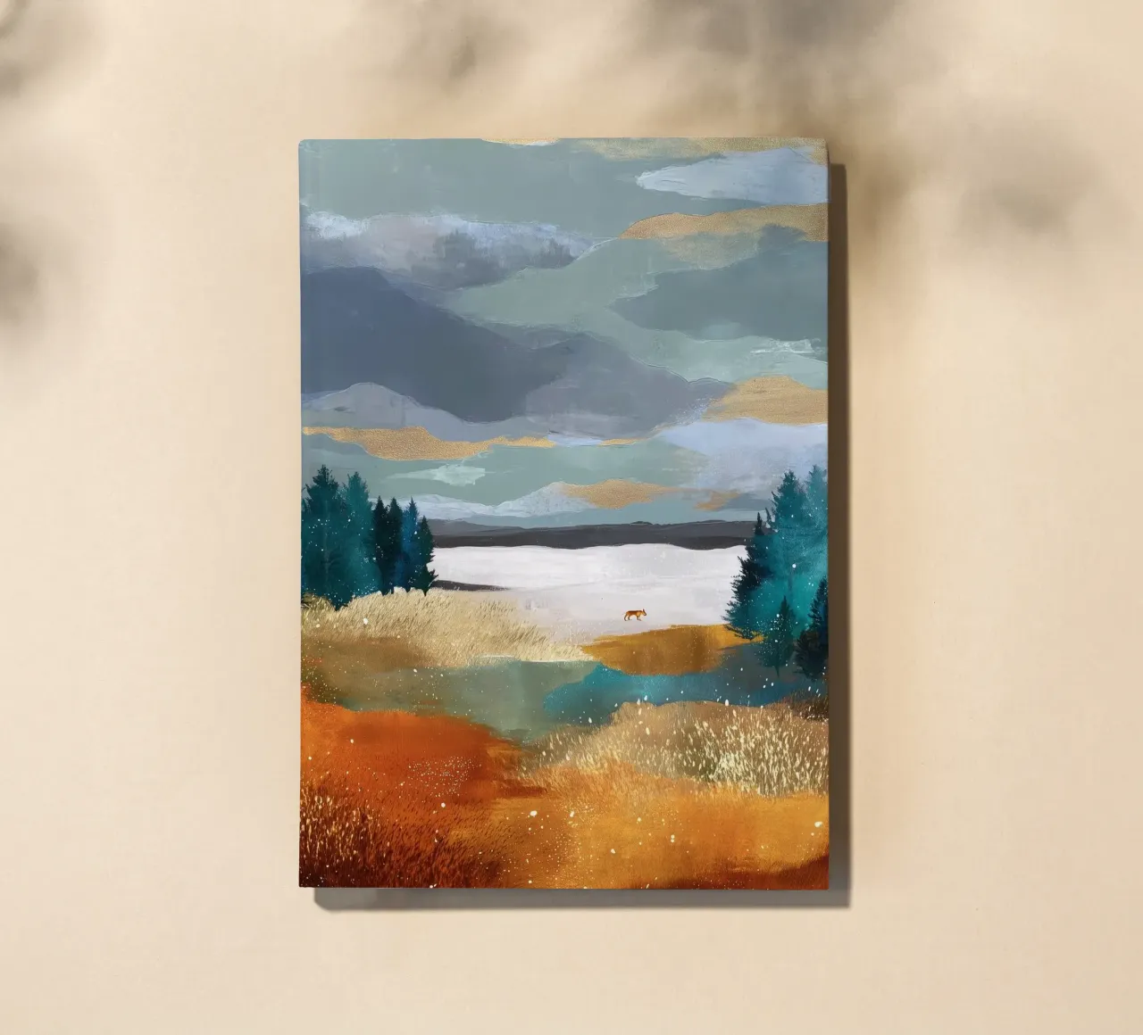Between Pines and Clouds notebook by Dune