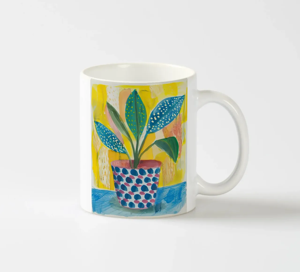Foglie gioiose tazza in ceramica da DaarbyN