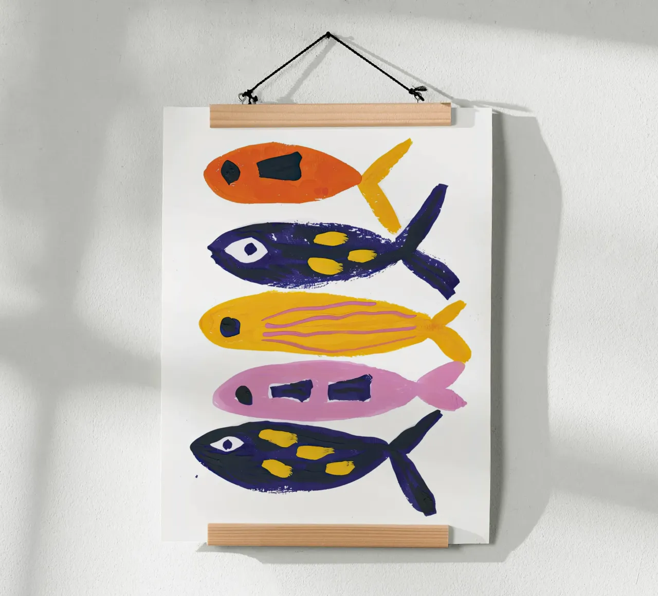 Sarde dipinte poster da DaarbyN