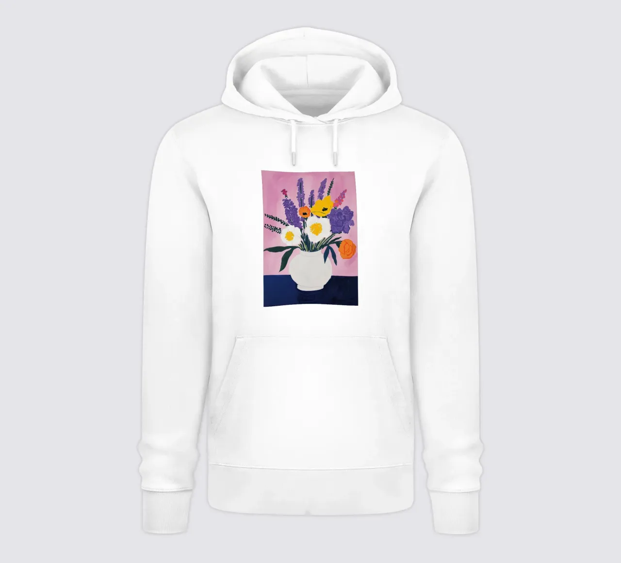 Mix floreale luminoso felpa con cappuccio da DaarbyN