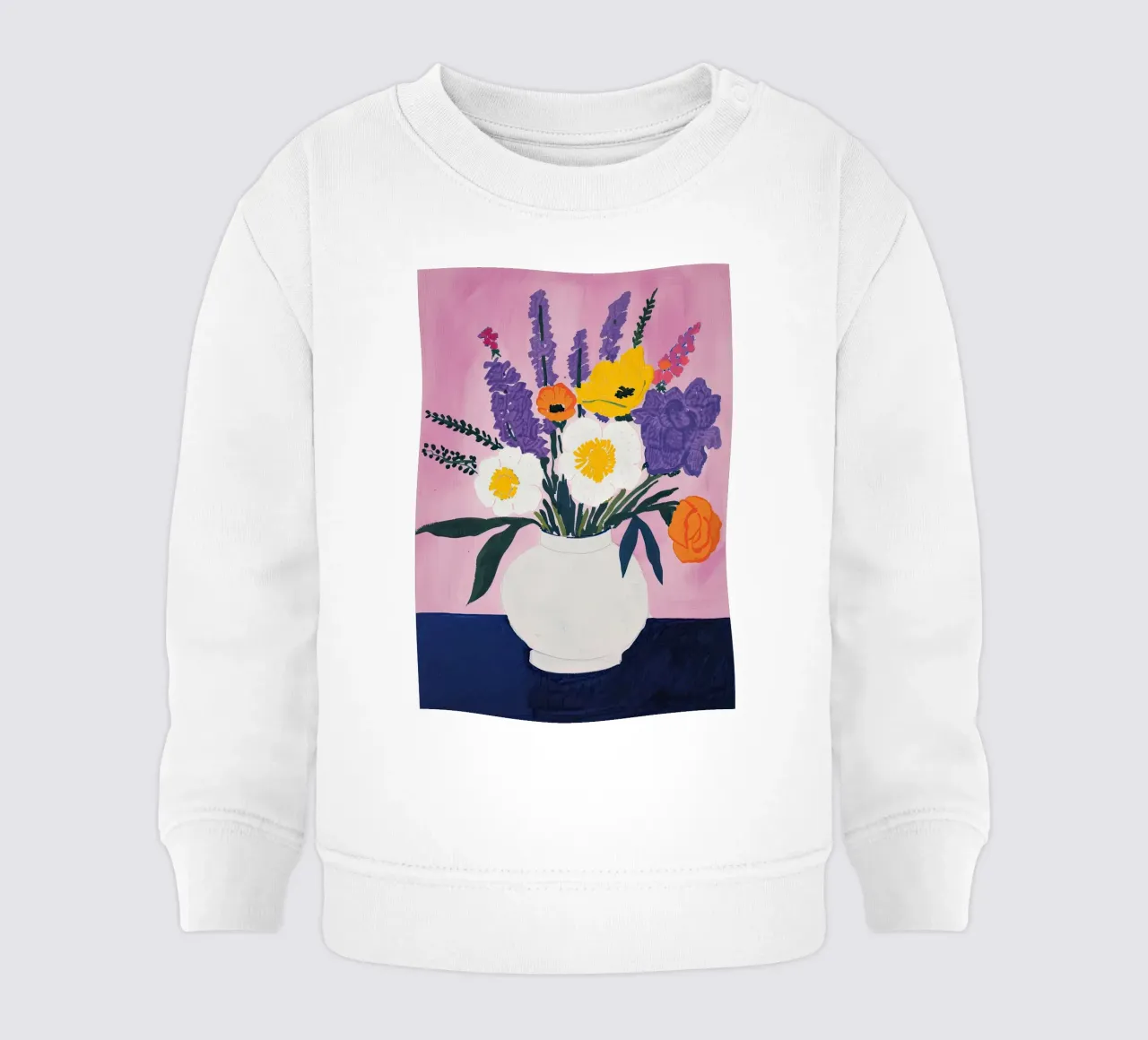 Mix floreale luminoso felpa neonato da DaarbyN