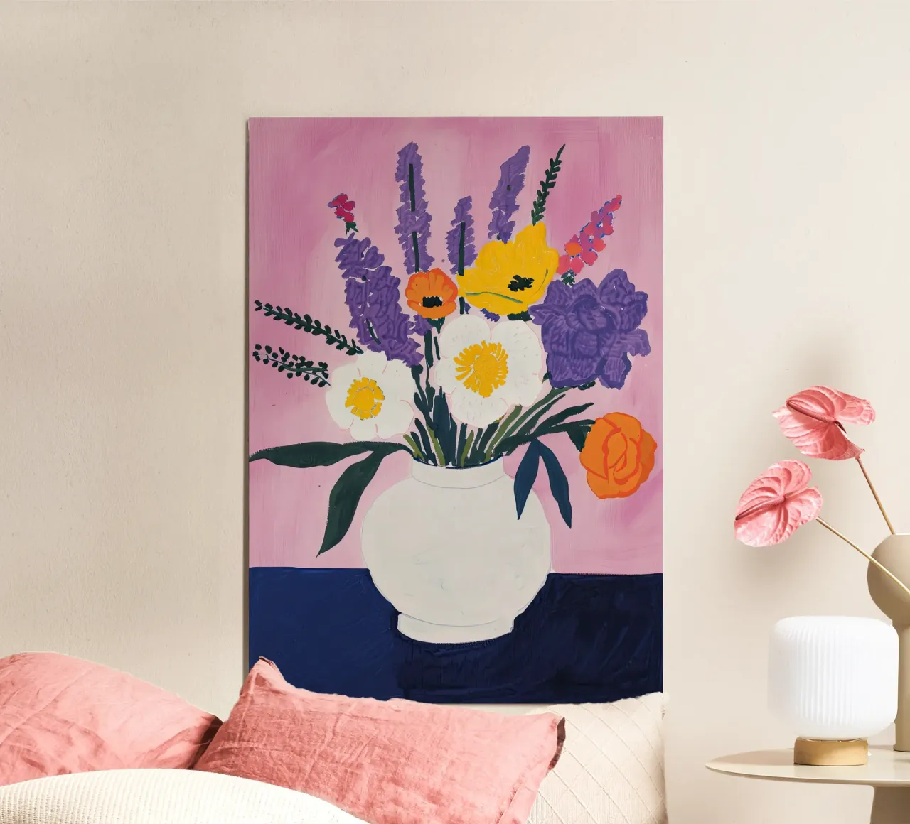 Mix floreale luminoso poster da DaarbyN