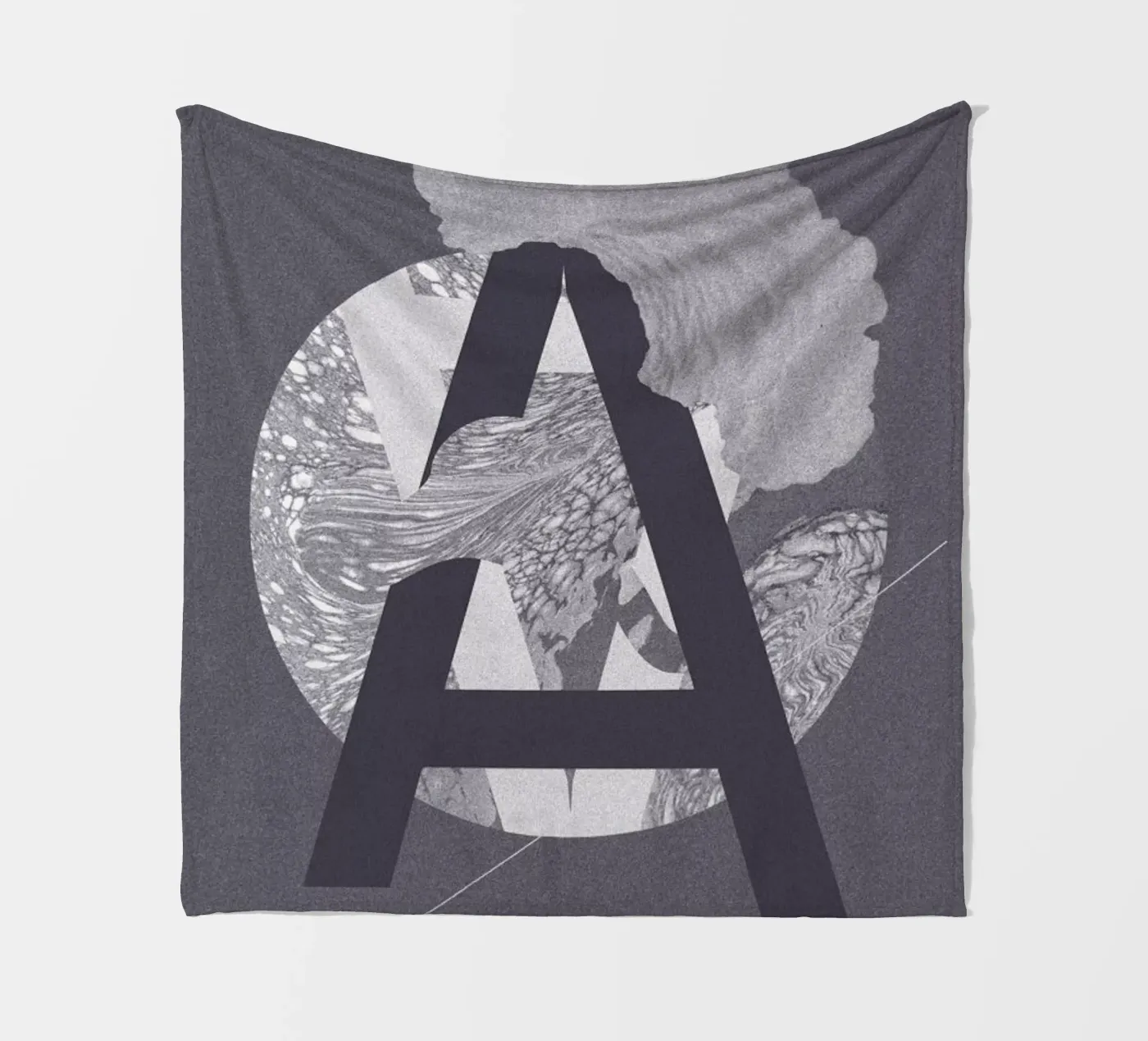 Grey-A fleecedeken van Andreas Jarner