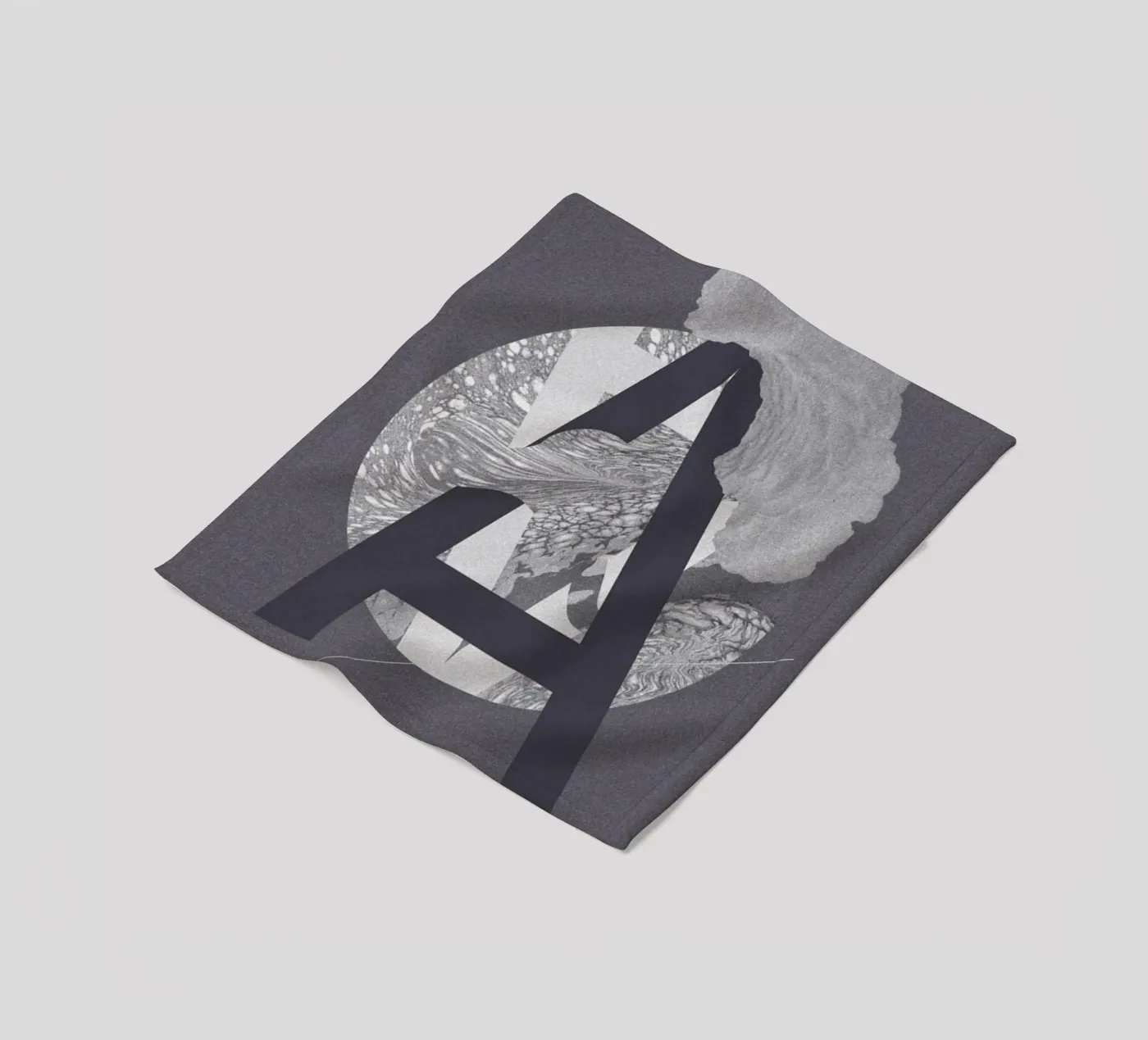 Grey-A fleecedeken van Andreas Jarner