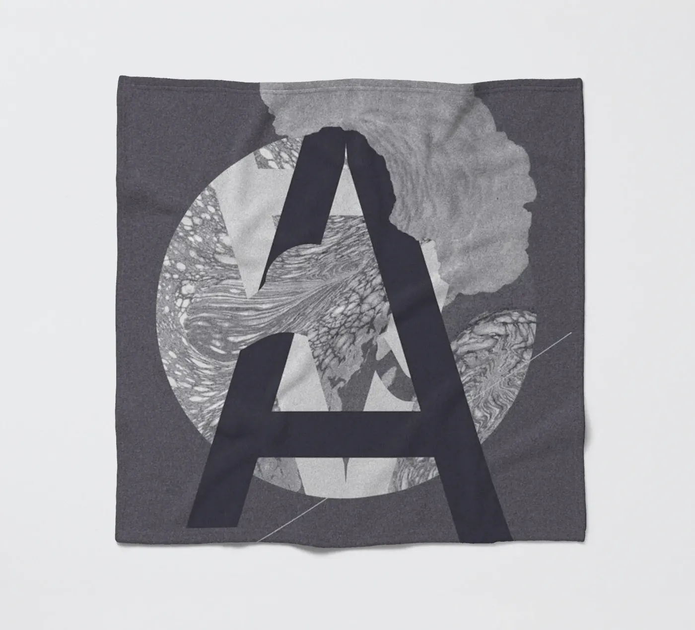 Grey-A fleecedeken van Andreas Jarner