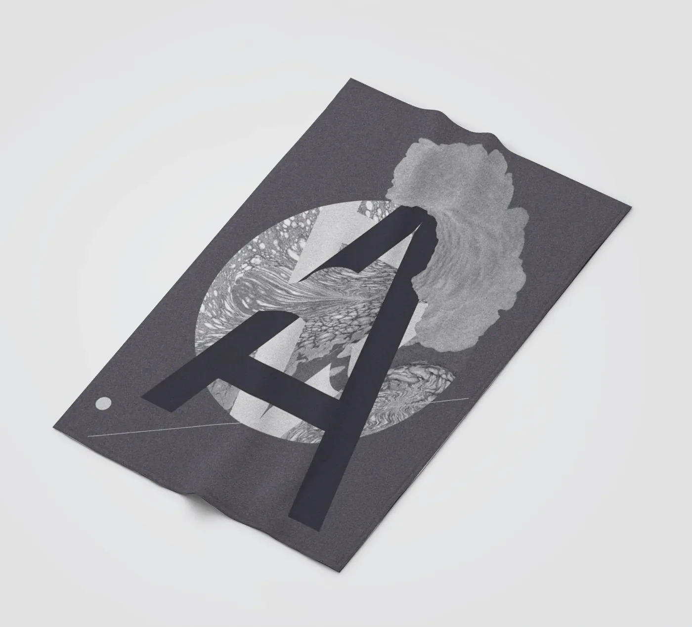 Grey-A Fleecedecke von Andreas Jarner