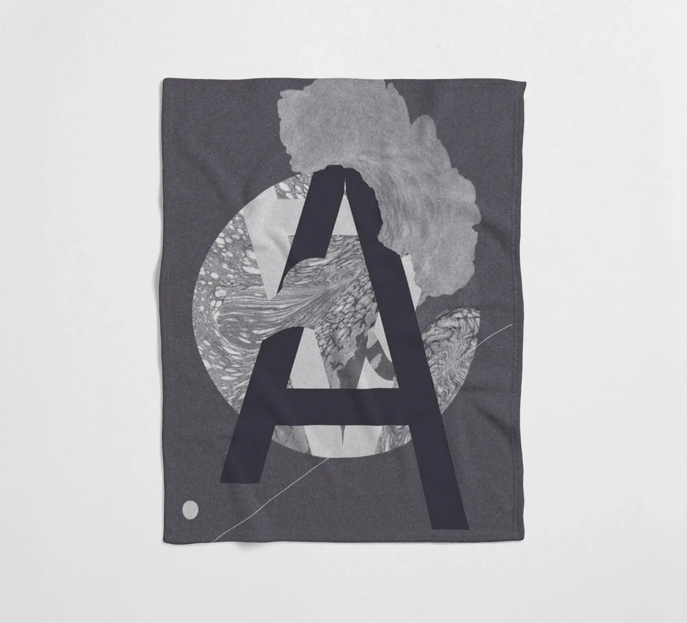 Grey-A fleecedeken van Andreas Jarner