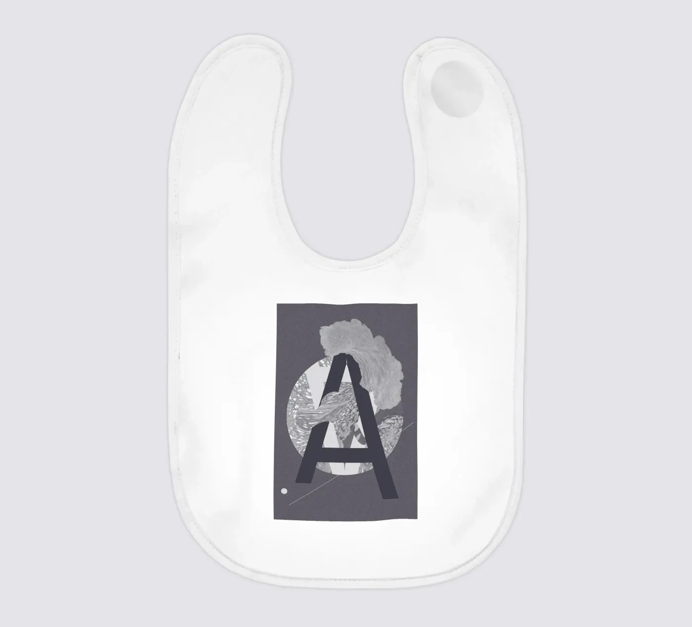 Grey-A Babylätzchen von Andreas Jarner