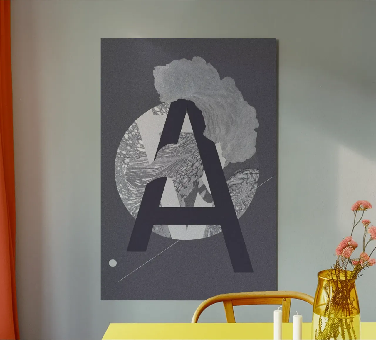 Grey-A alluminio dibond da Andreas Jarner
