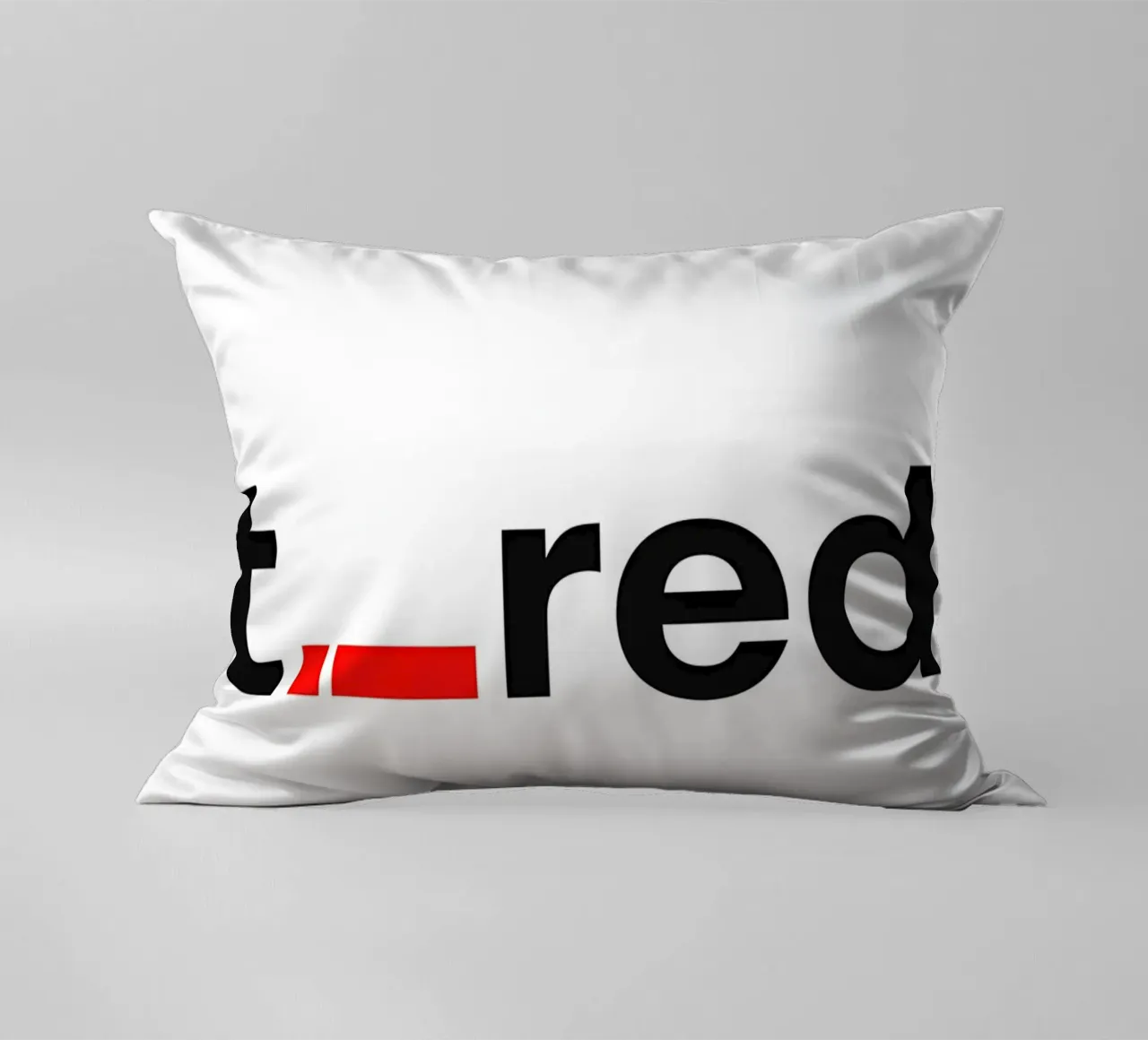 t._red cuscino da Type & Tape
